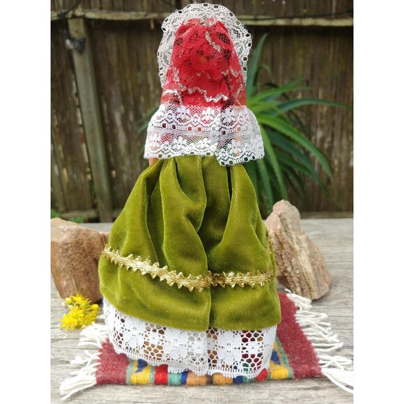 Vintage Collectable Mexican Folk Art Doll - Picture 6 of 16